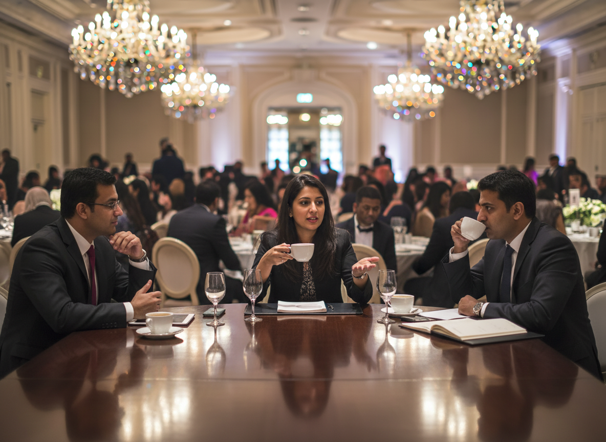 Executive Boardroom Discussion